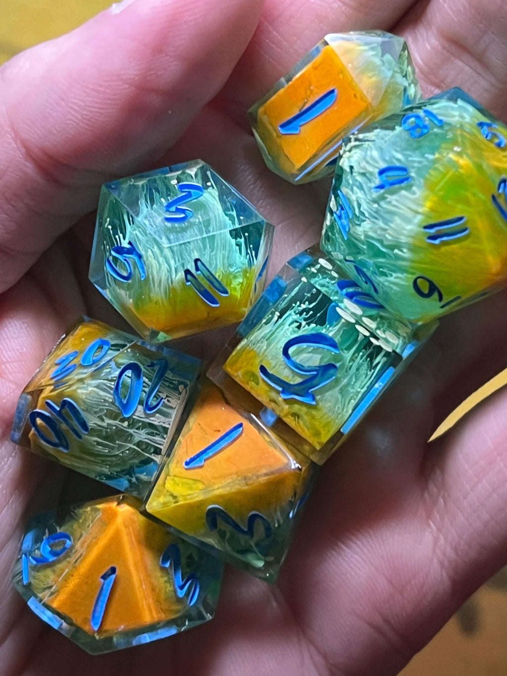 7-Piece TTRPG Dice Set - Colony