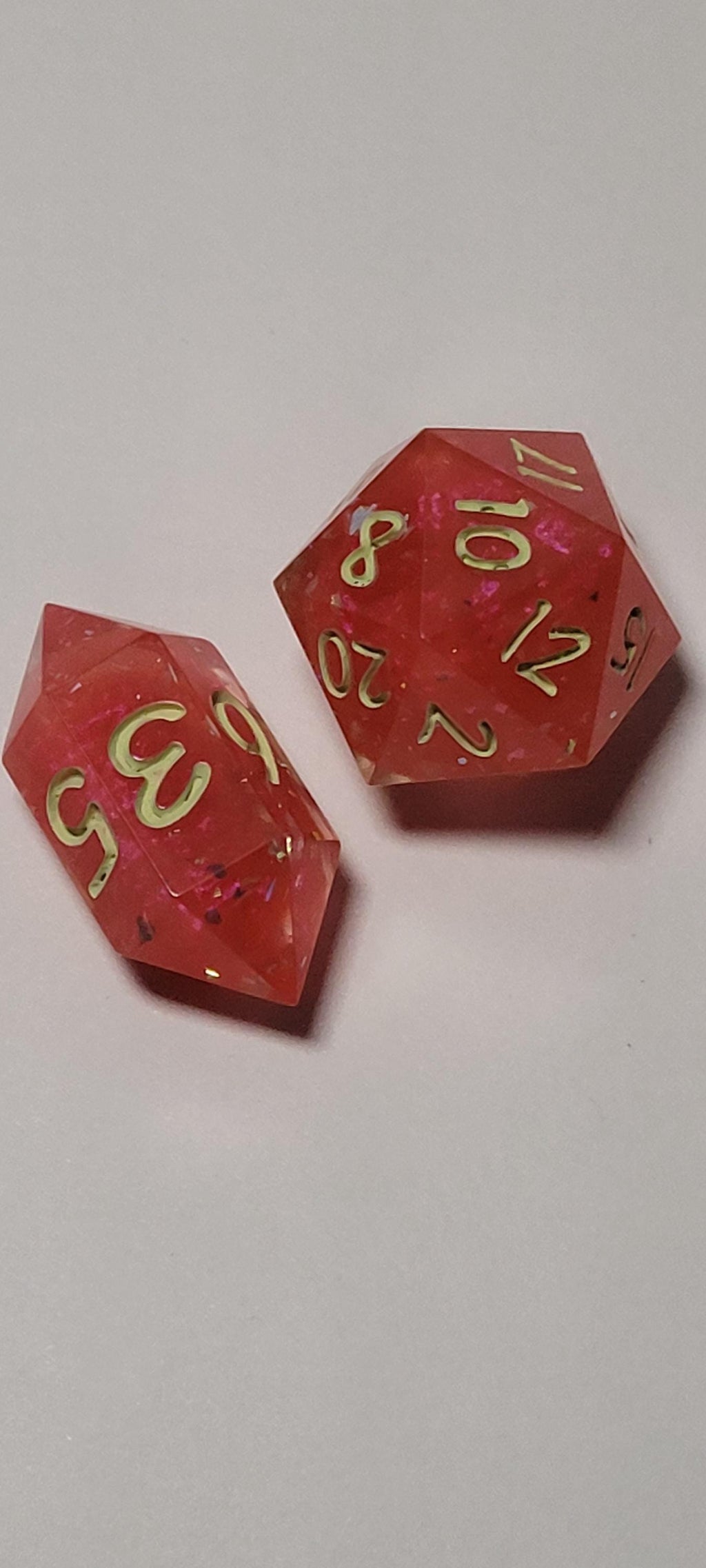 7-Piece TTRPG Dice Set - Juiced