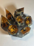 7-Piece TTRPG Dice Set - Gembryon