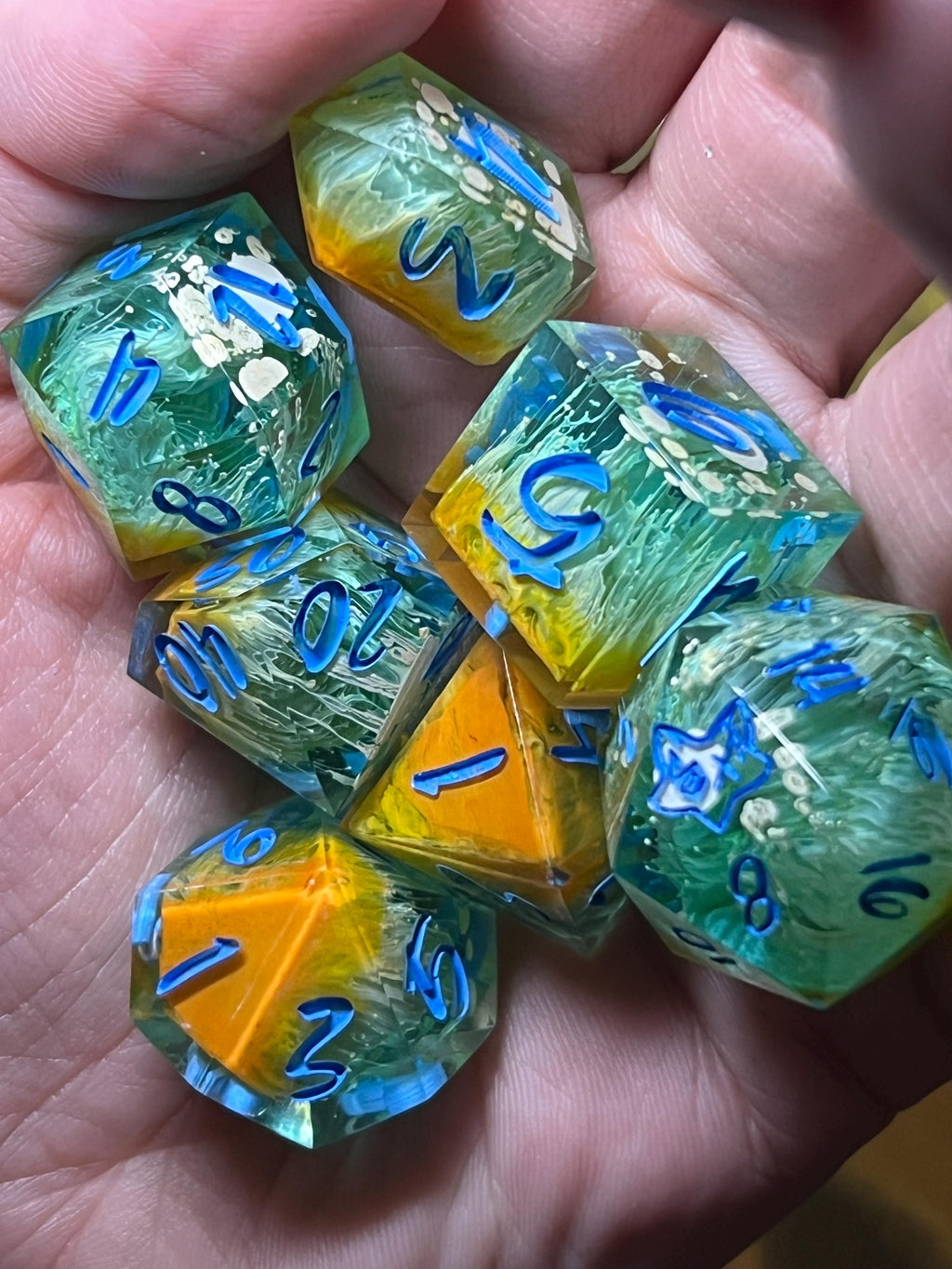 7-Piece TTRPG Dice Set - Colony