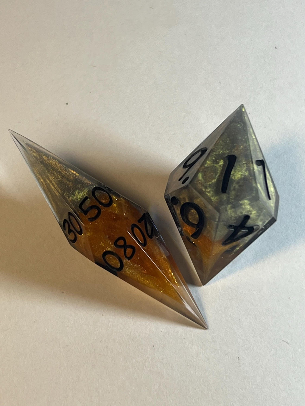 7-Piece TTRPG Dice Set - Gembryon