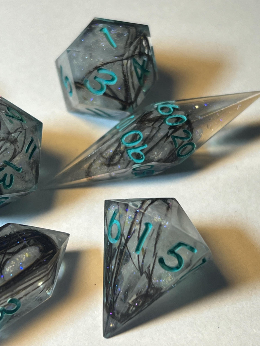 7-Piece TTRPG Dice Set - Main Character Syndrome