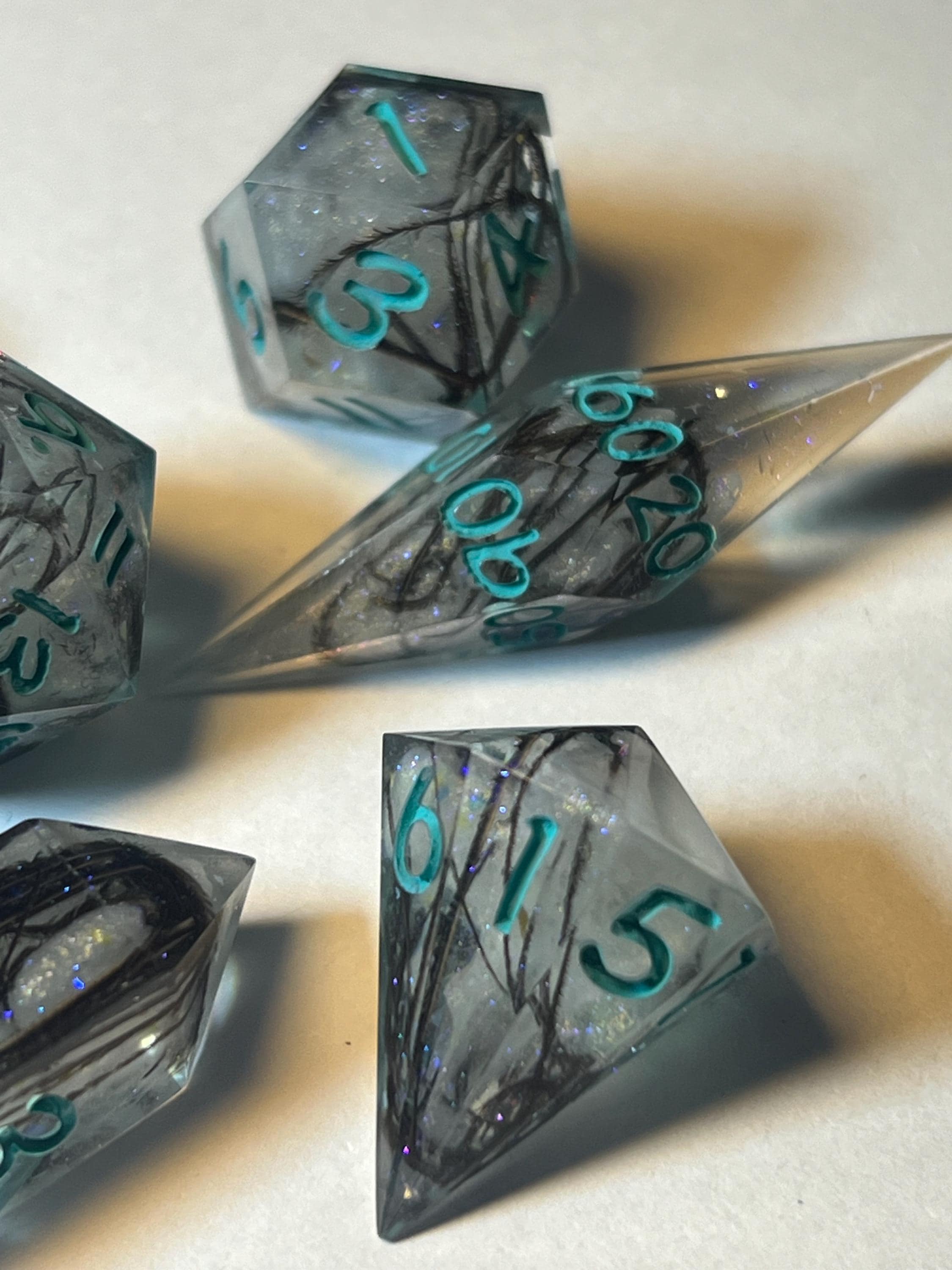 7-Piece TTRPG Dice Set - Main Character Syndrome