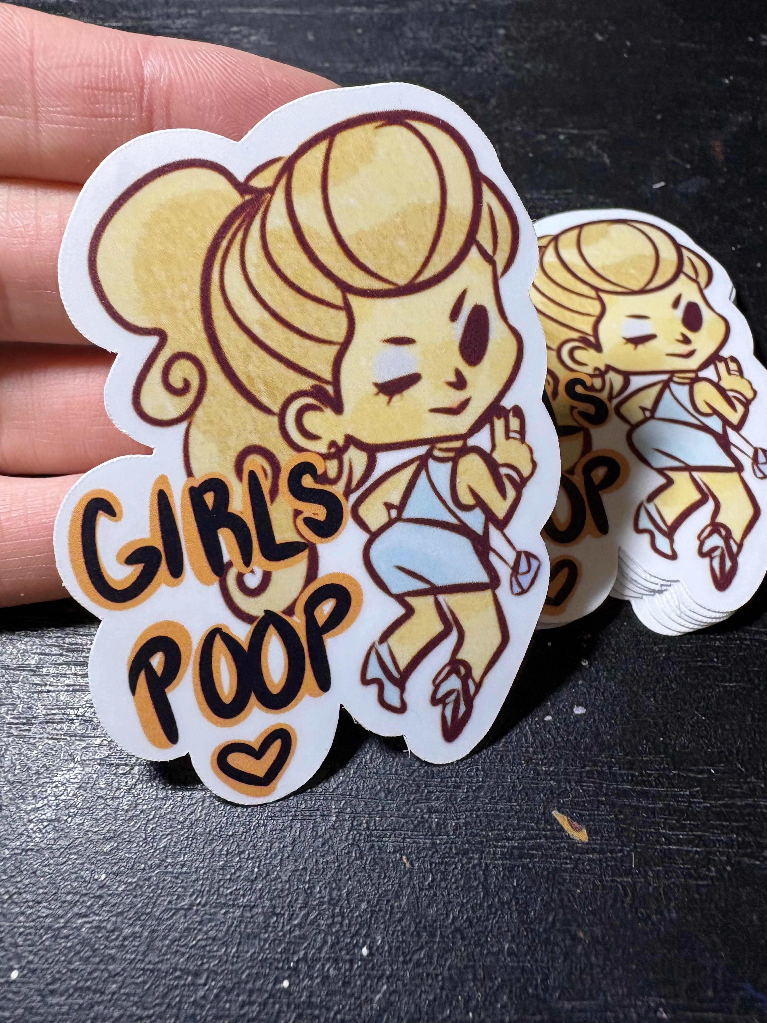 A Glorified Crew Waterproof Vinyl Stickers (Silly Singles)