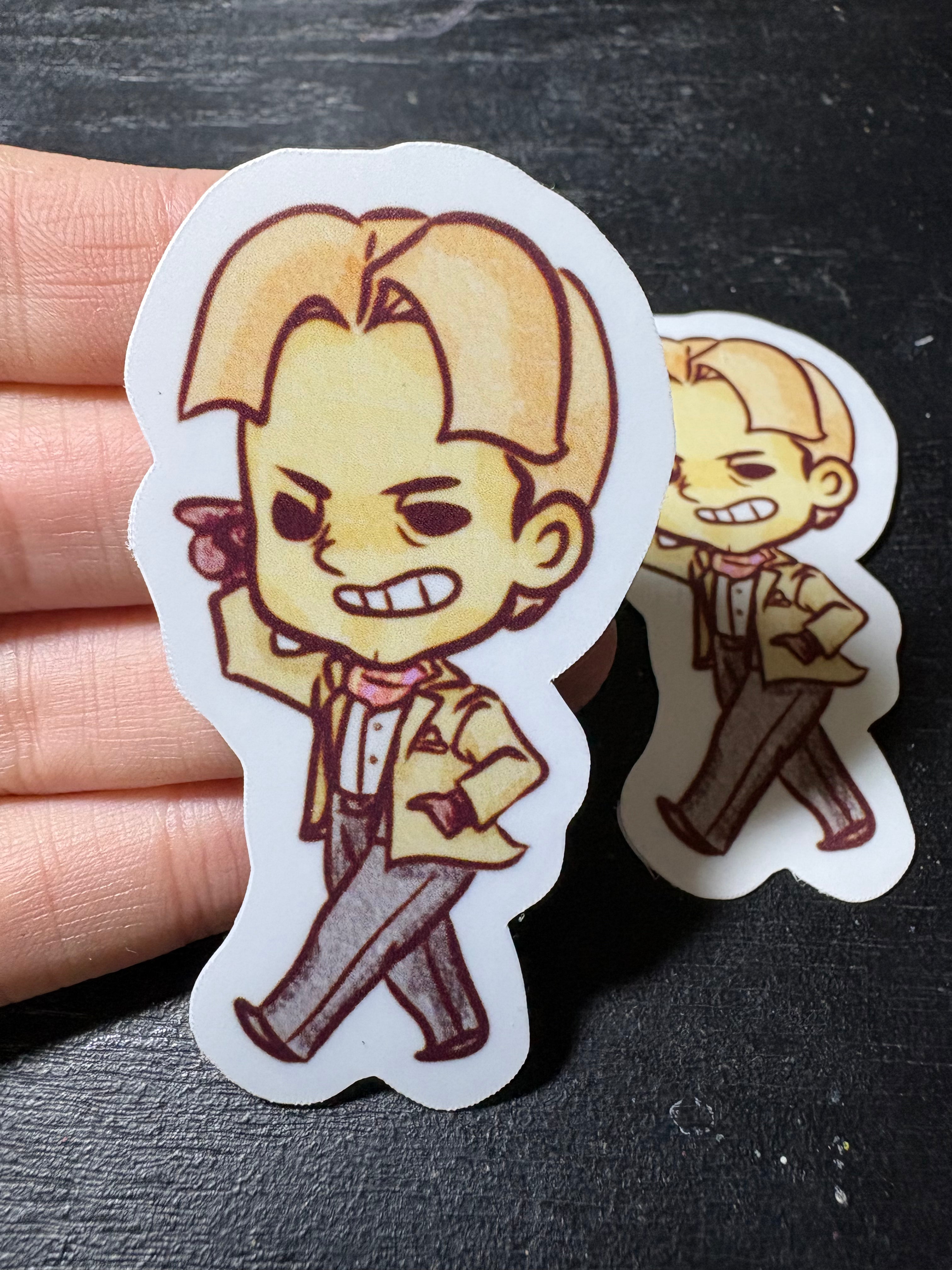 A Glorified Crew Waterproof Vinyl Stickers (Plain Singles)