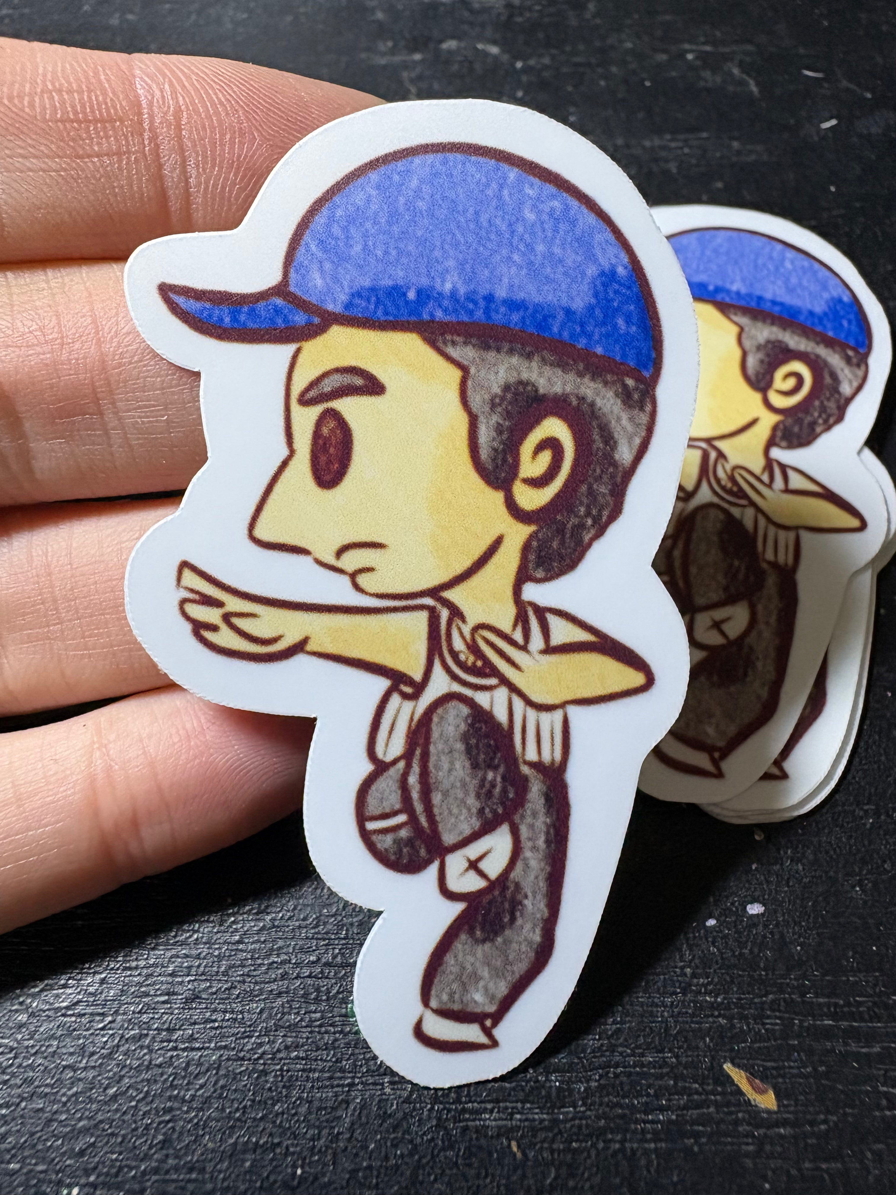 A Glorified Crew Waterproof Vinyl Stickers (Plain Singles)