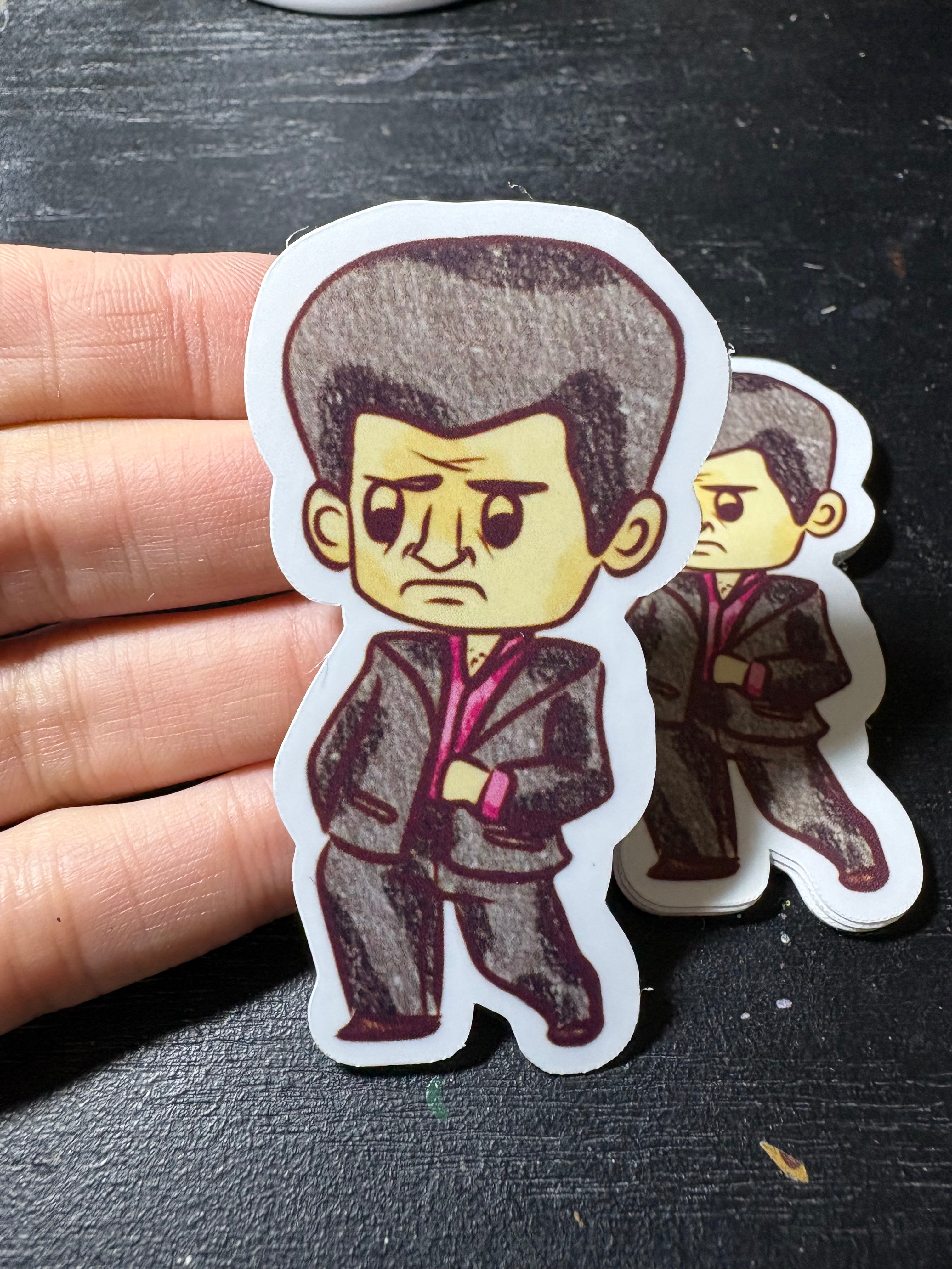 A Glorified Crew Waterproof Vinyl Stickers (Plain Singles)