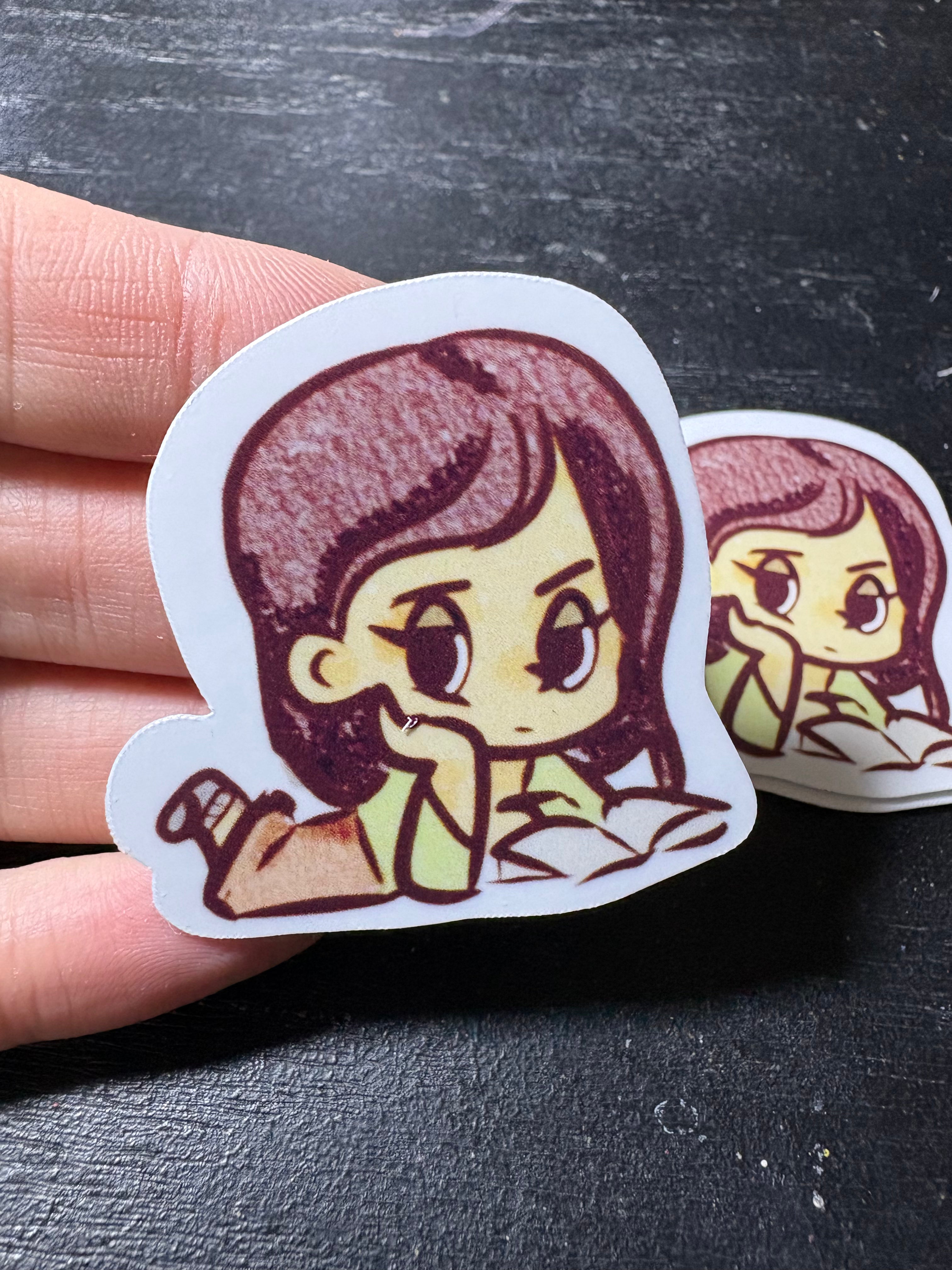 A Glorified Crew Waterproof Vinyl Stickers (Plain Singles)