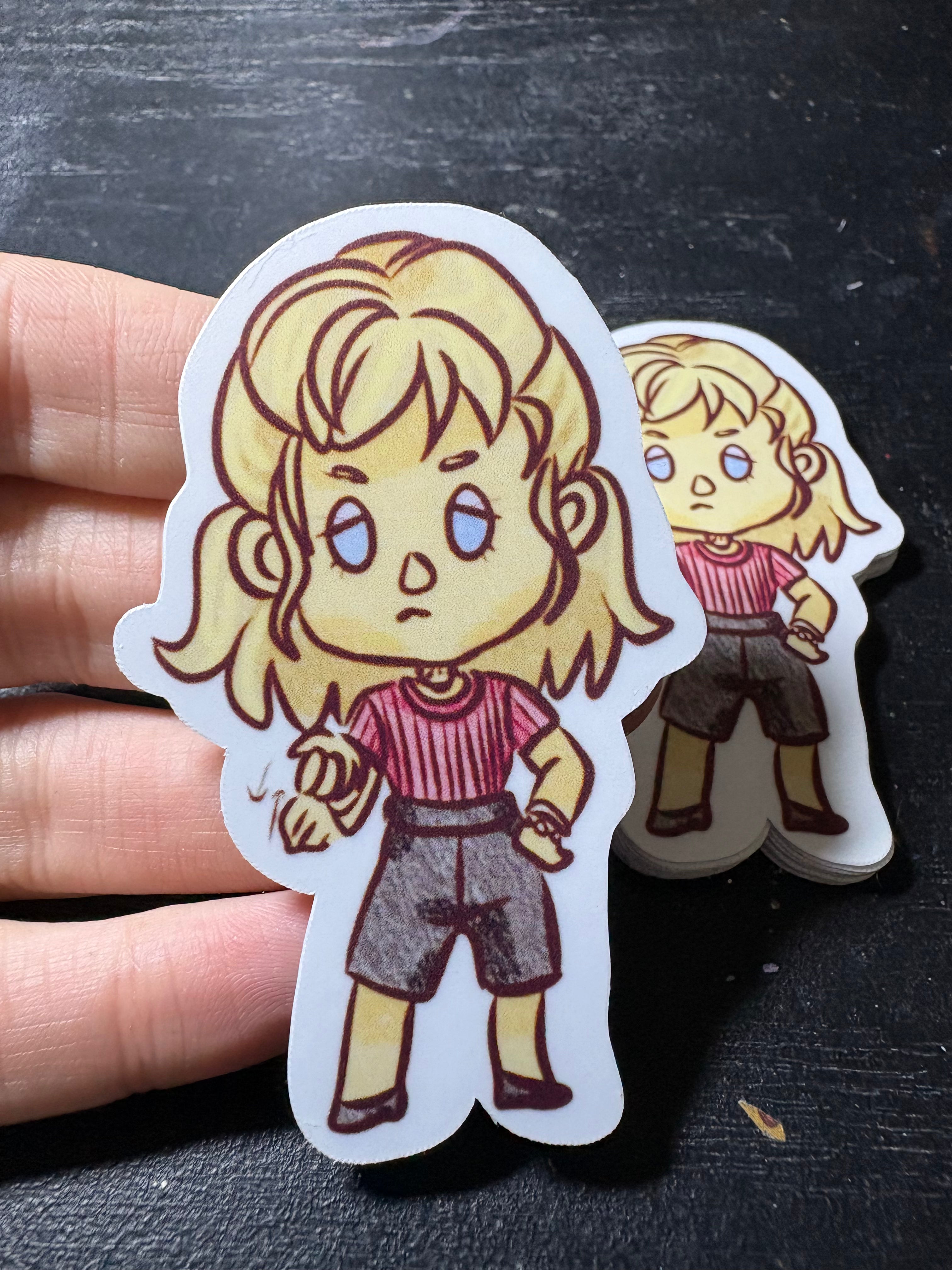A Glorified Crew Waterproof Vinyl Stickers (Plain Singles)