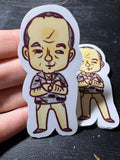 A Glorified Crew Waterproof Vinyl Stickers (Plain Singles)