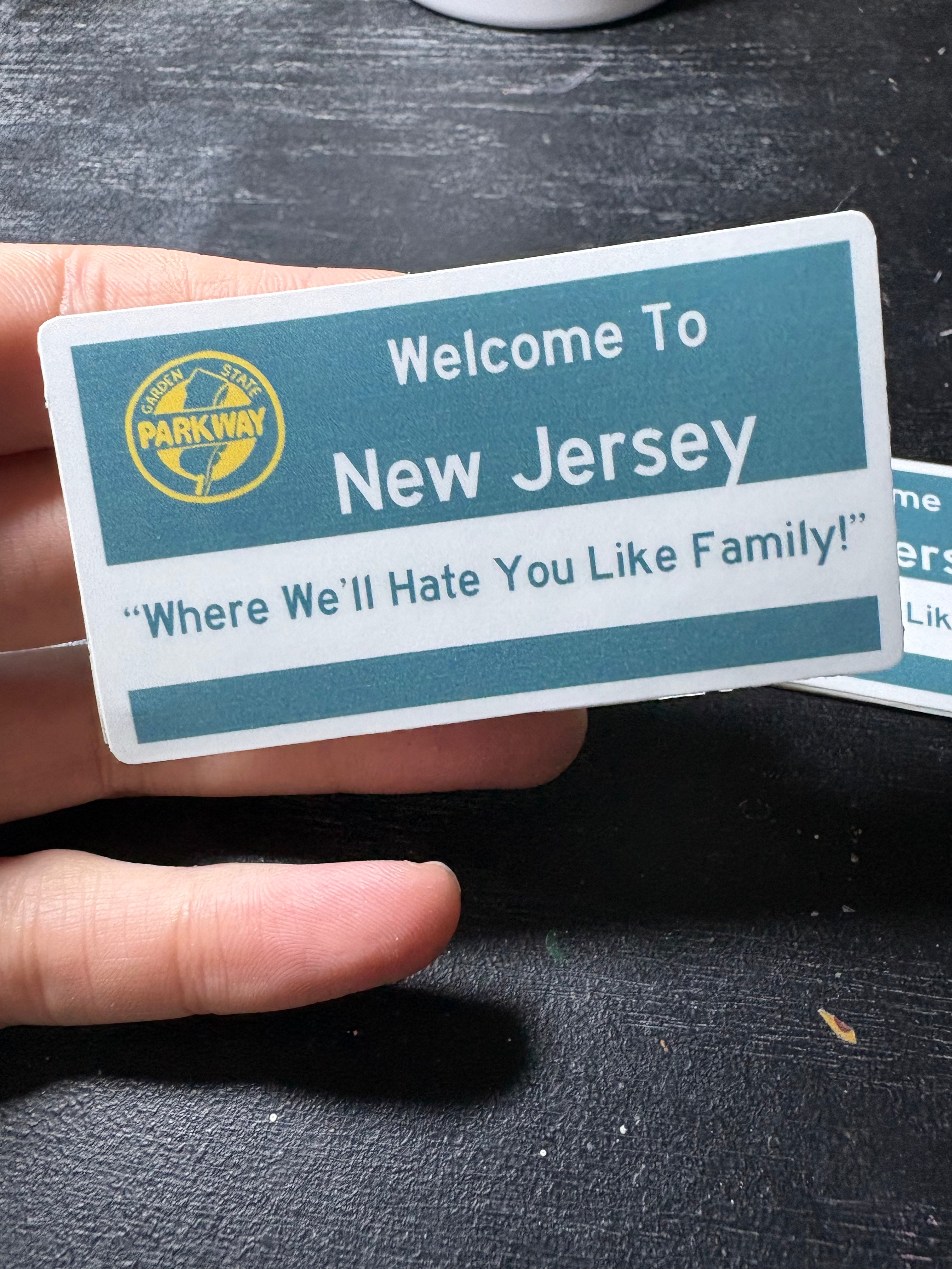 Welcome To New Jersey