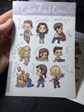 The Glorified Crew - Series 2 Sticker Sheet