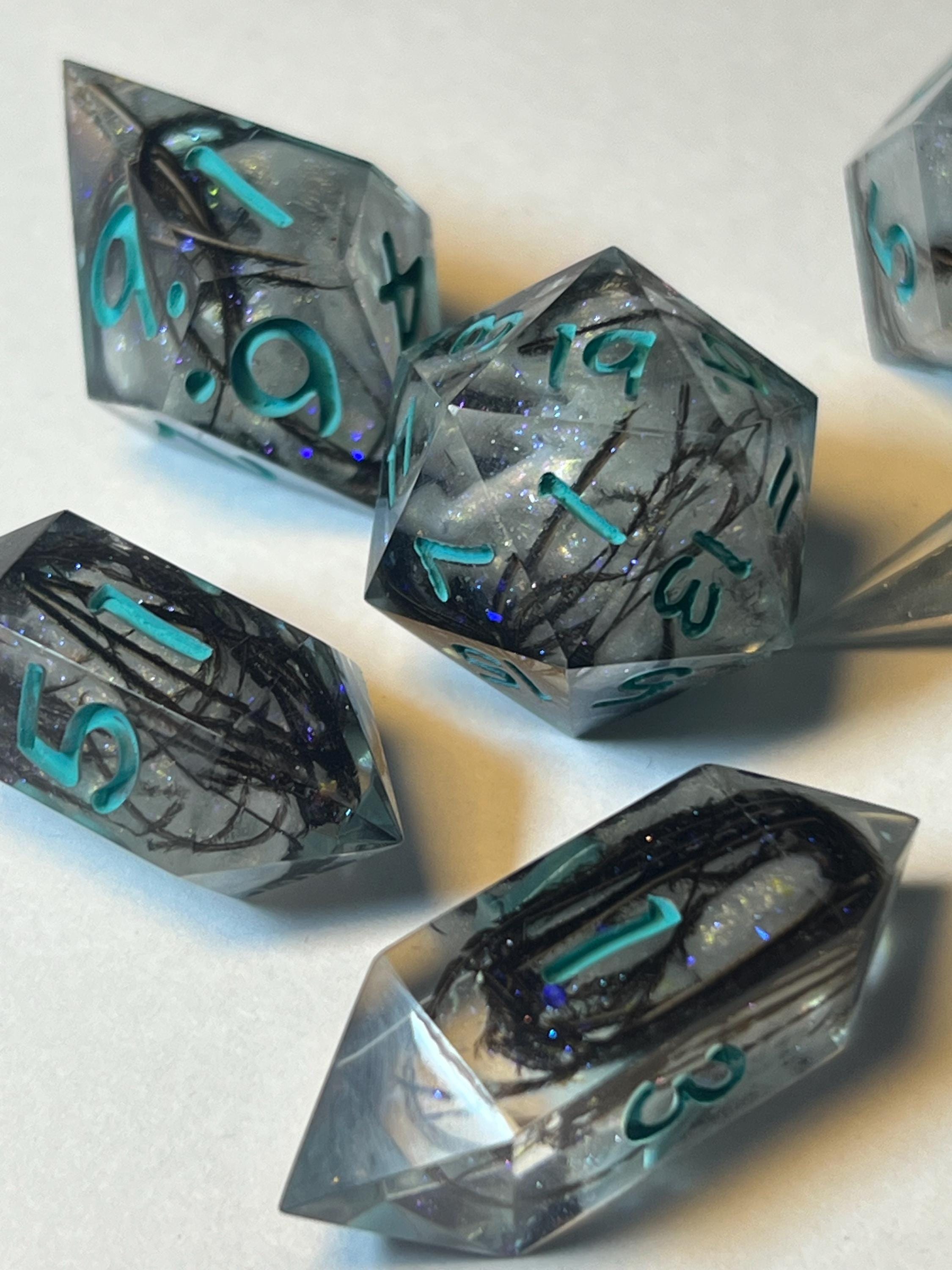 7-Piece TTRPG Dice Set - Main Character Syndrome