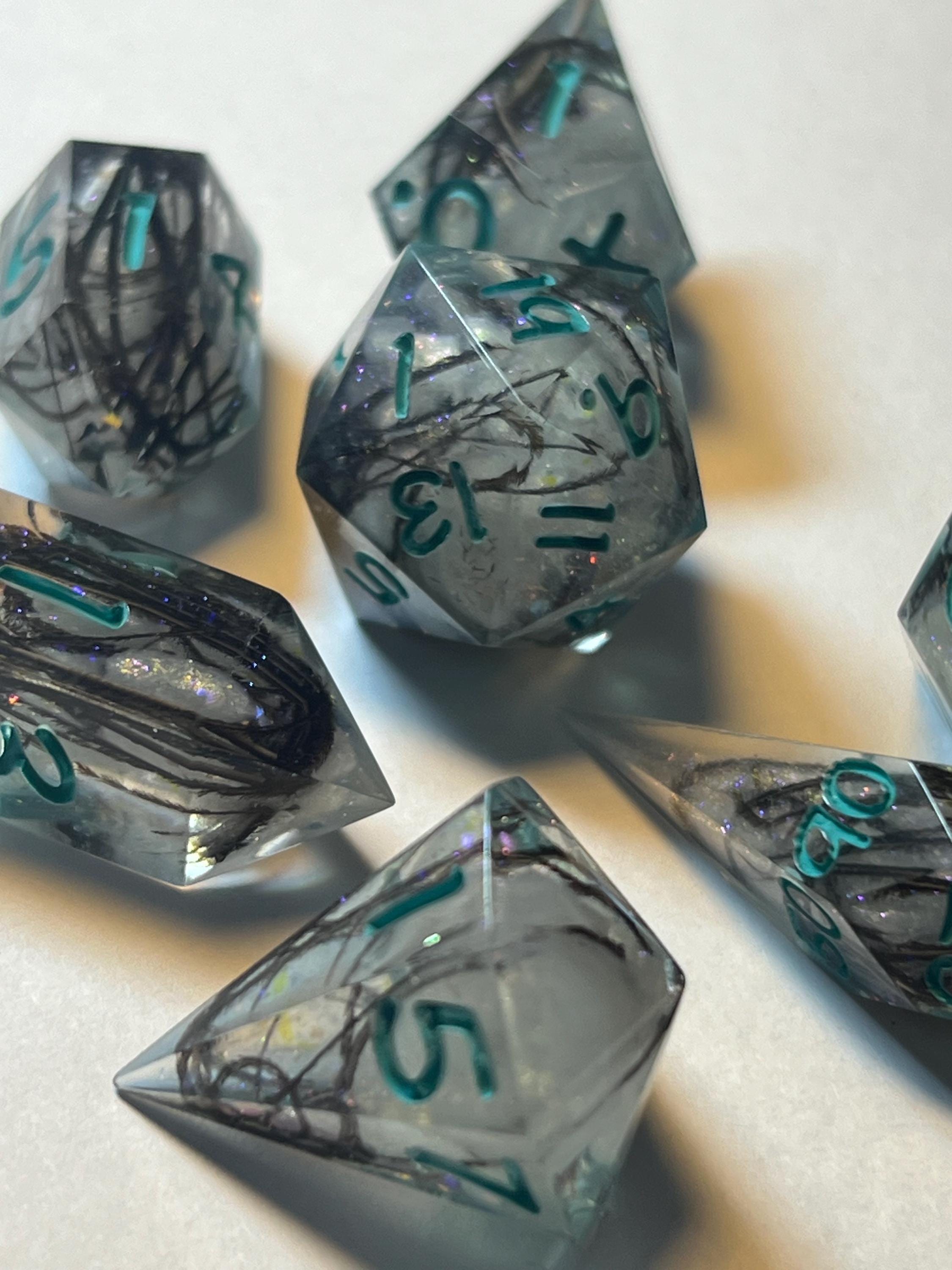 7-Piece TTRPG Dice Set - Main Character Syndrome