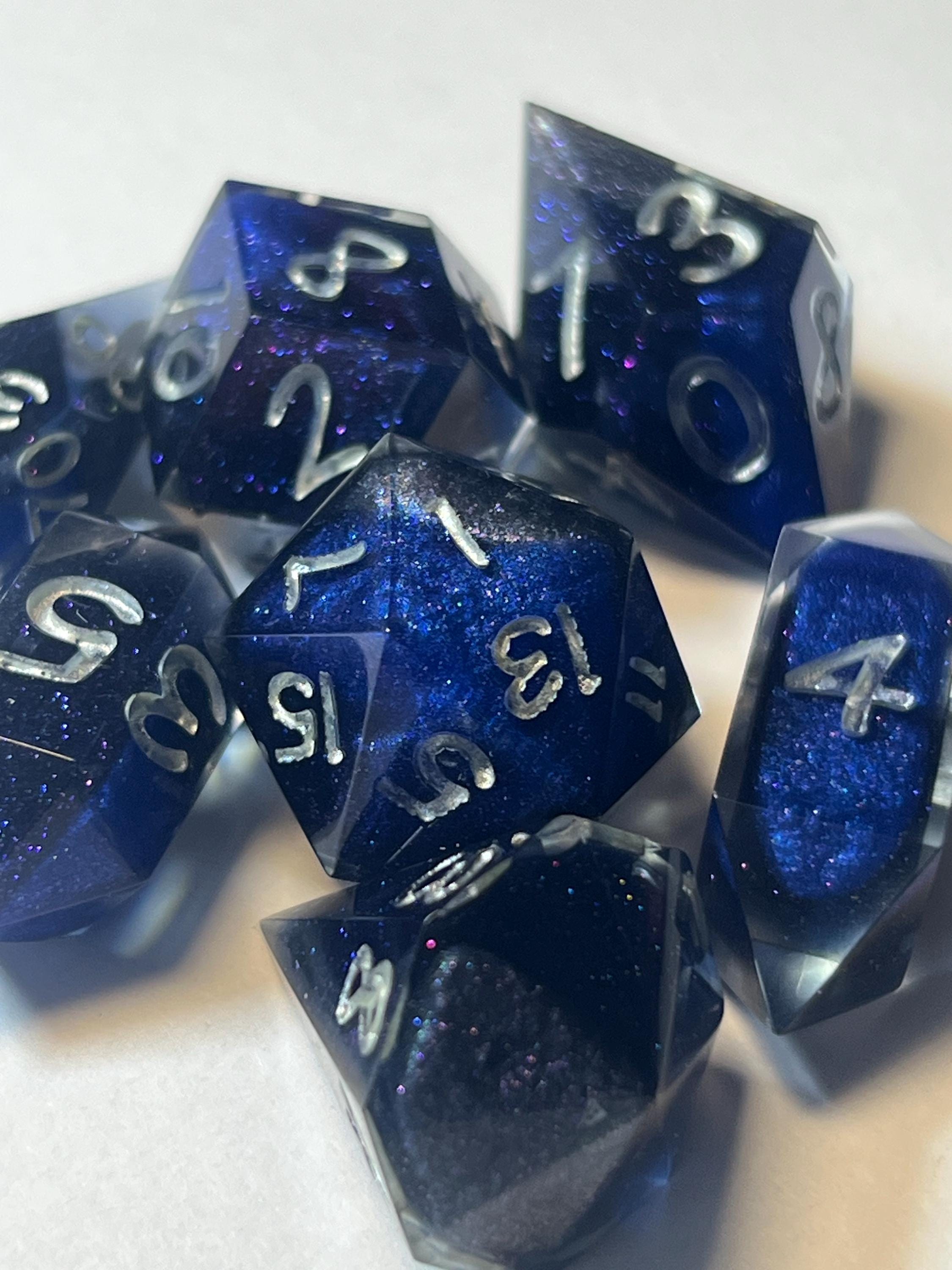 7-Piece TTRPG Dice Set - Maybe It Is That Deep