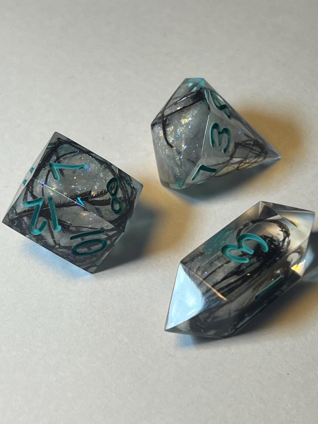 7-Piece TTRPG Dice Set - Main Character Syndrome